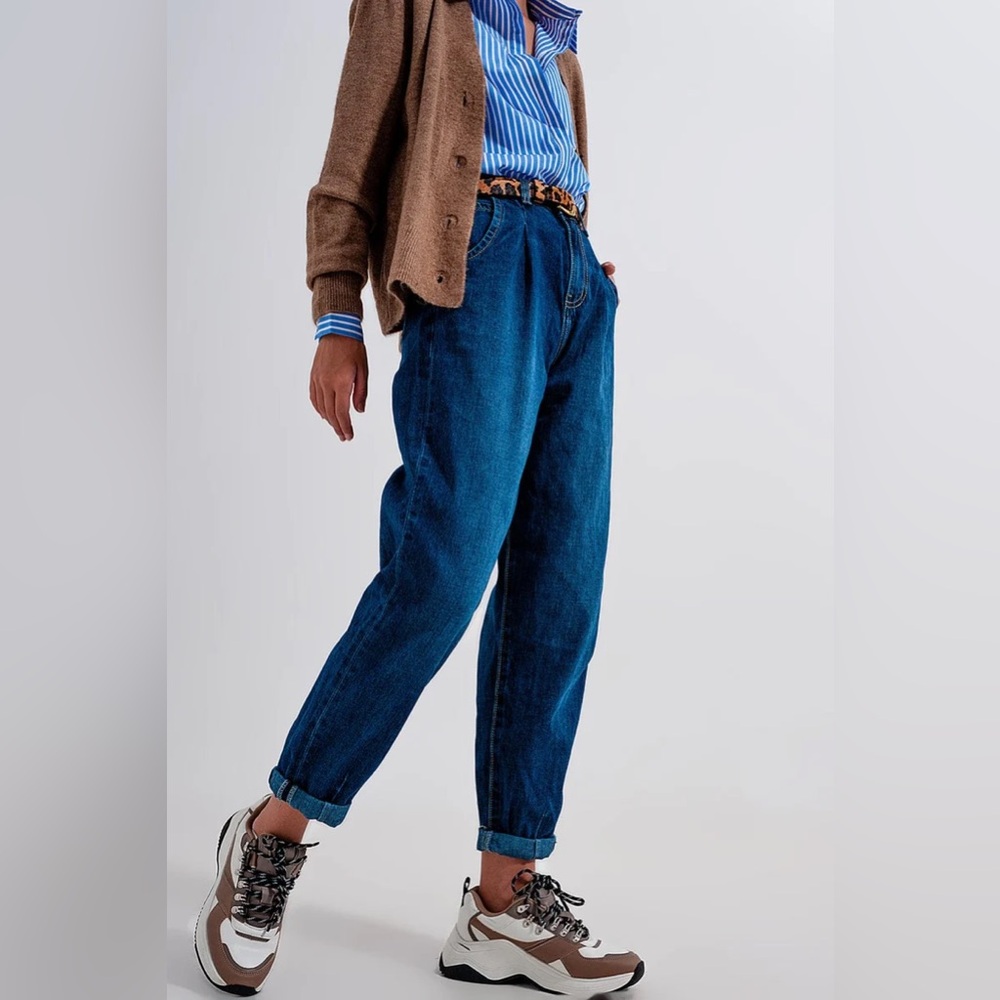 Pegged Denim_Indigo Blue Wash